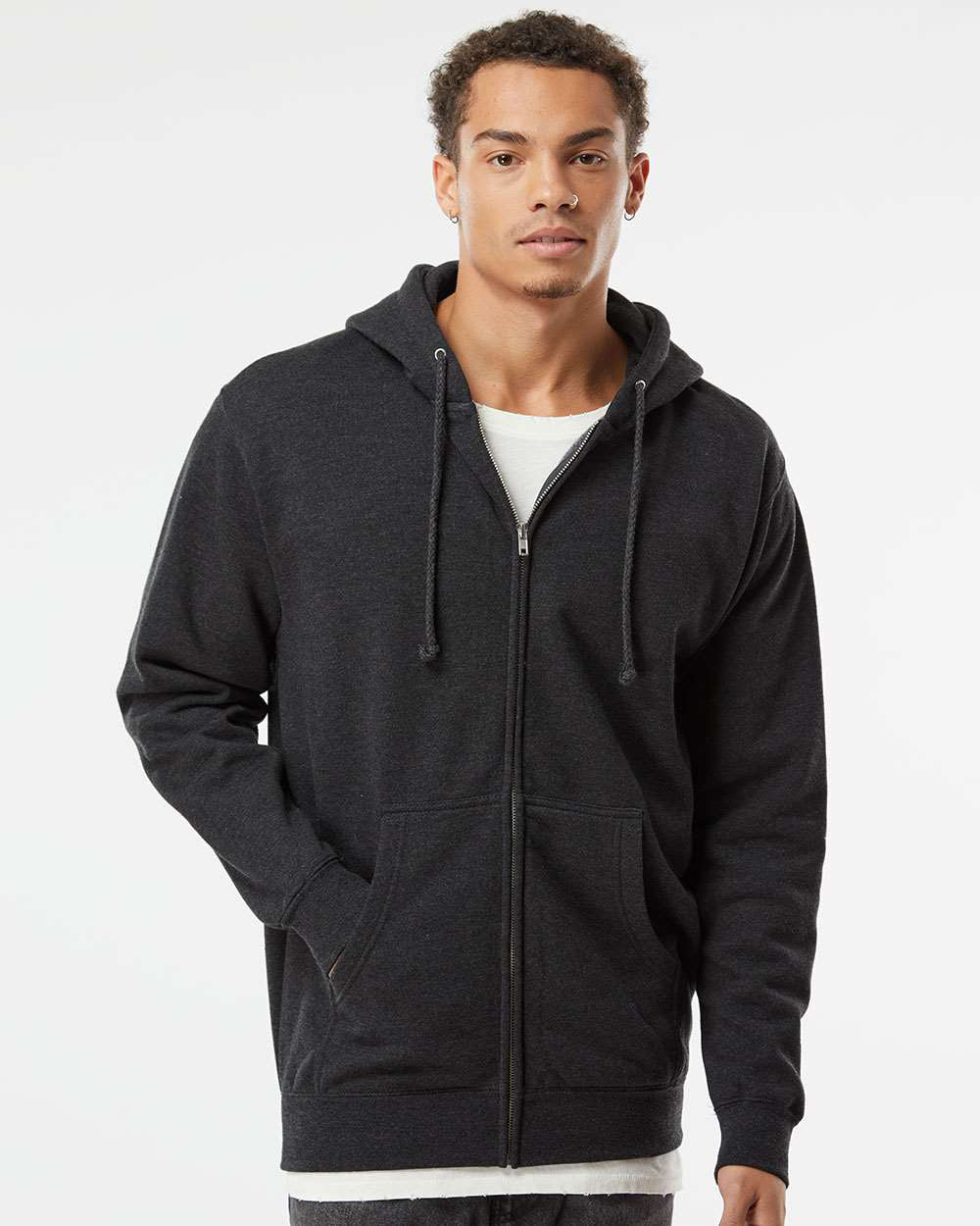 10oz. Heavyweight Zip Hood - Image 10