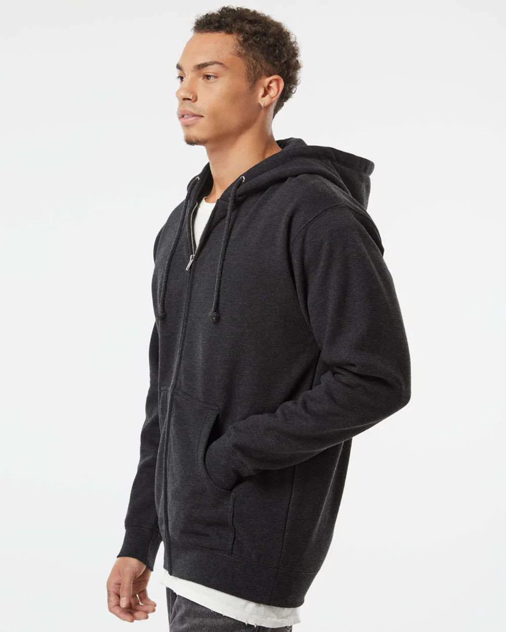 10oz. Heavyweight Zip Hood - Image 11