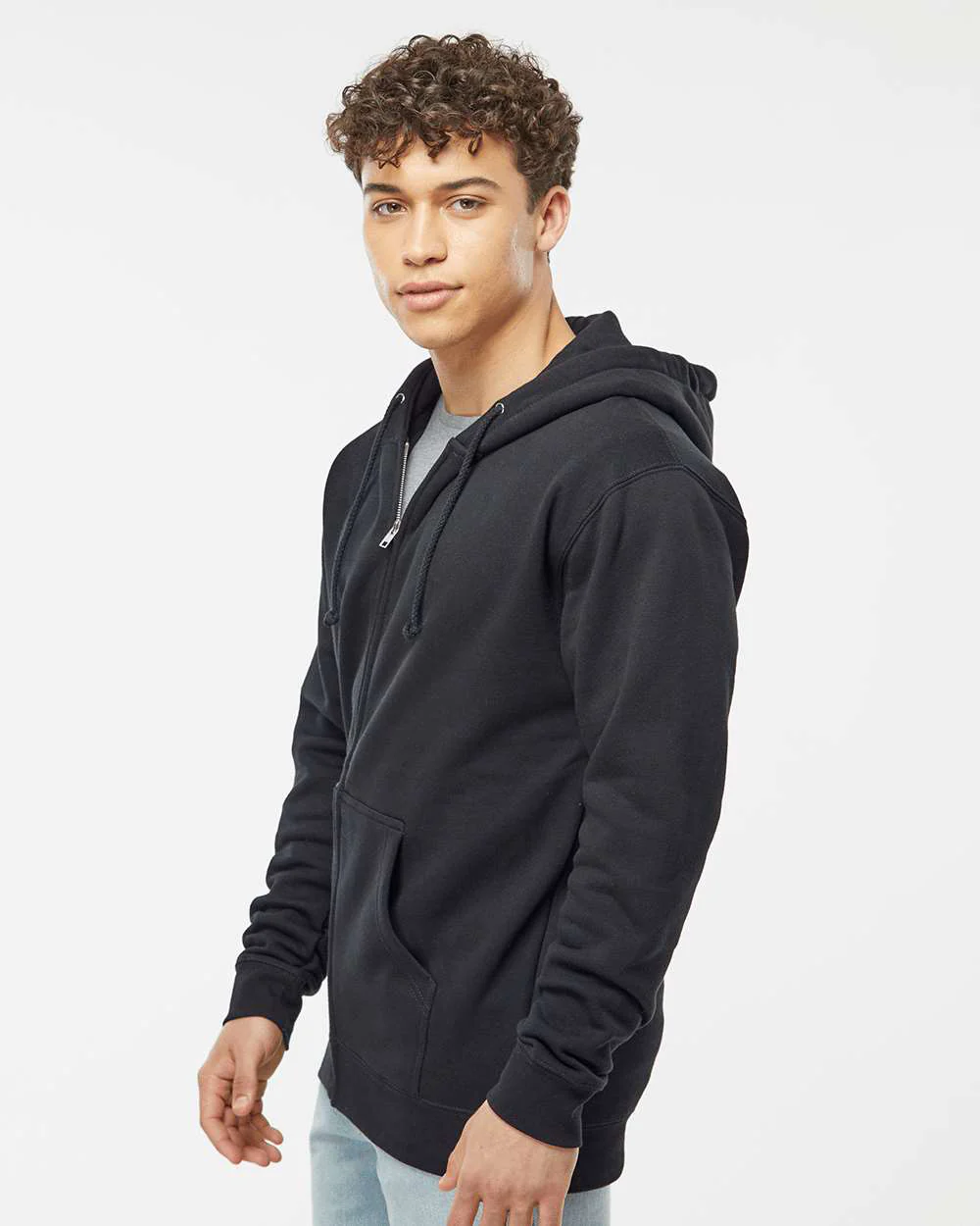 10oz. Heavyweight Zip Hood - Image 17