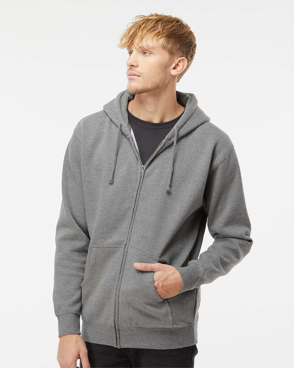 10oz. Heavyweight Zip Hood - Image 28