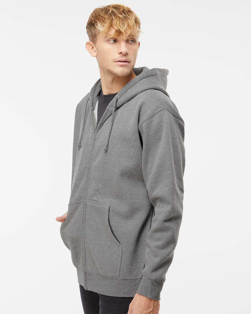 10oz. Heavyweight Zip Hood - Image 29
