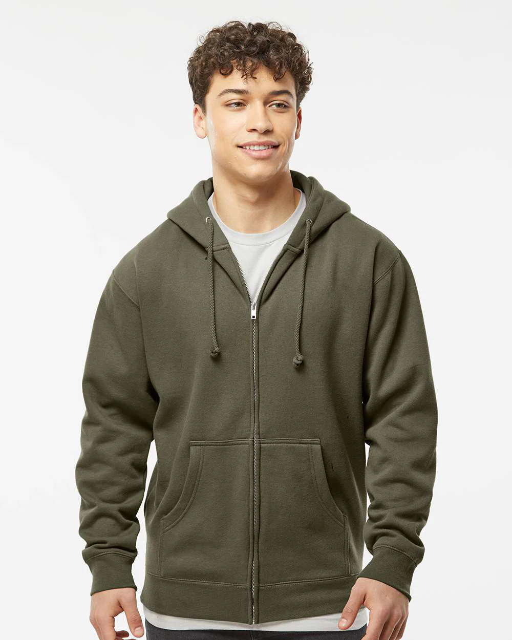 10oz. Heavyweight Zip Hood - Image 40