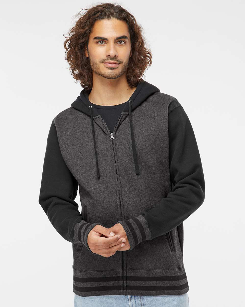 10oz. Varsity Heavyweight Zip Hood - Image 10