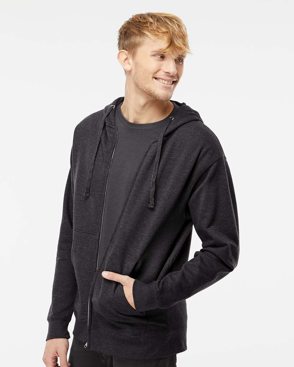 8.5oz. Midweight Zip Hood - Image 17
