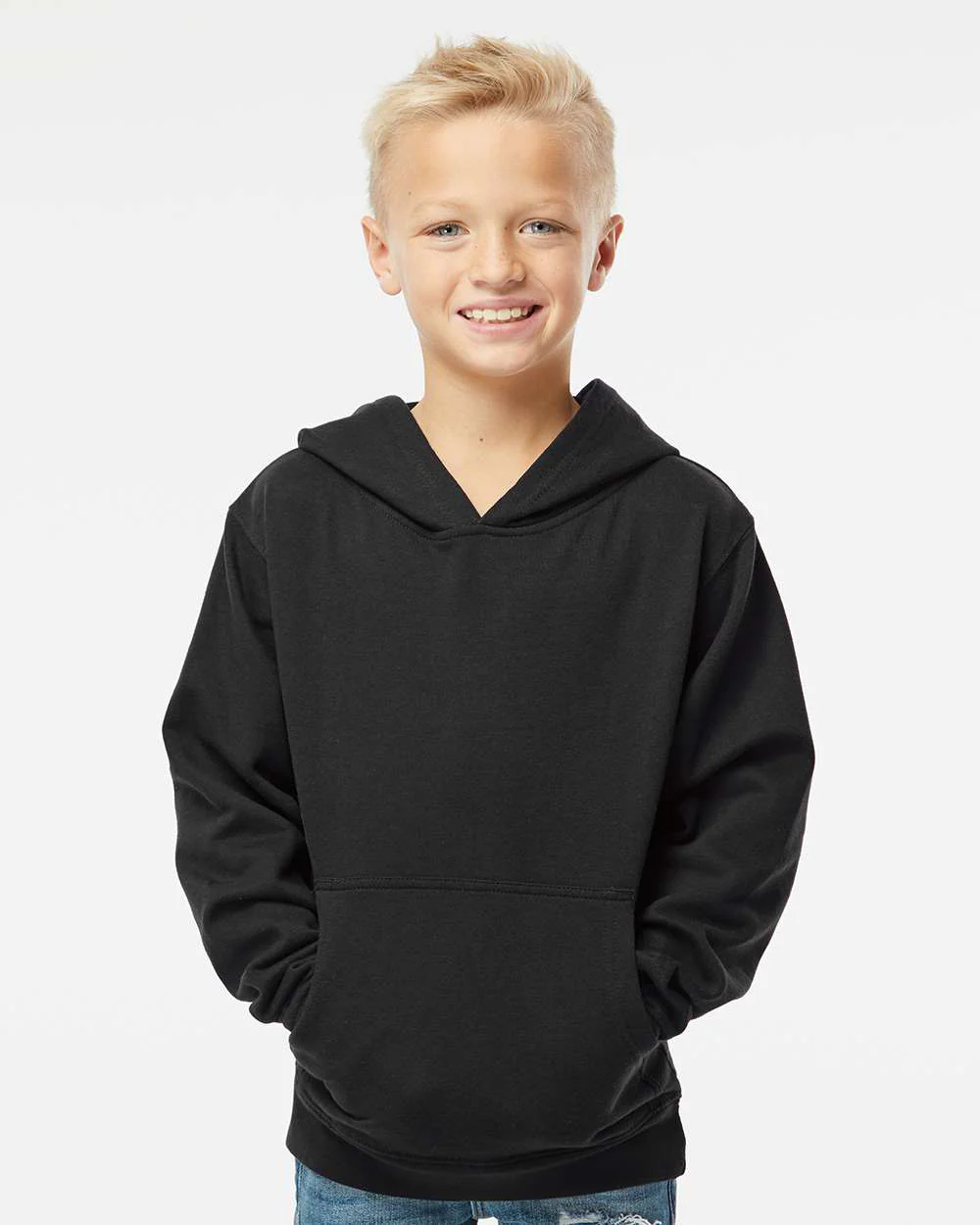 8.5oz. Youth Midweight Pullover Hood - Image 11