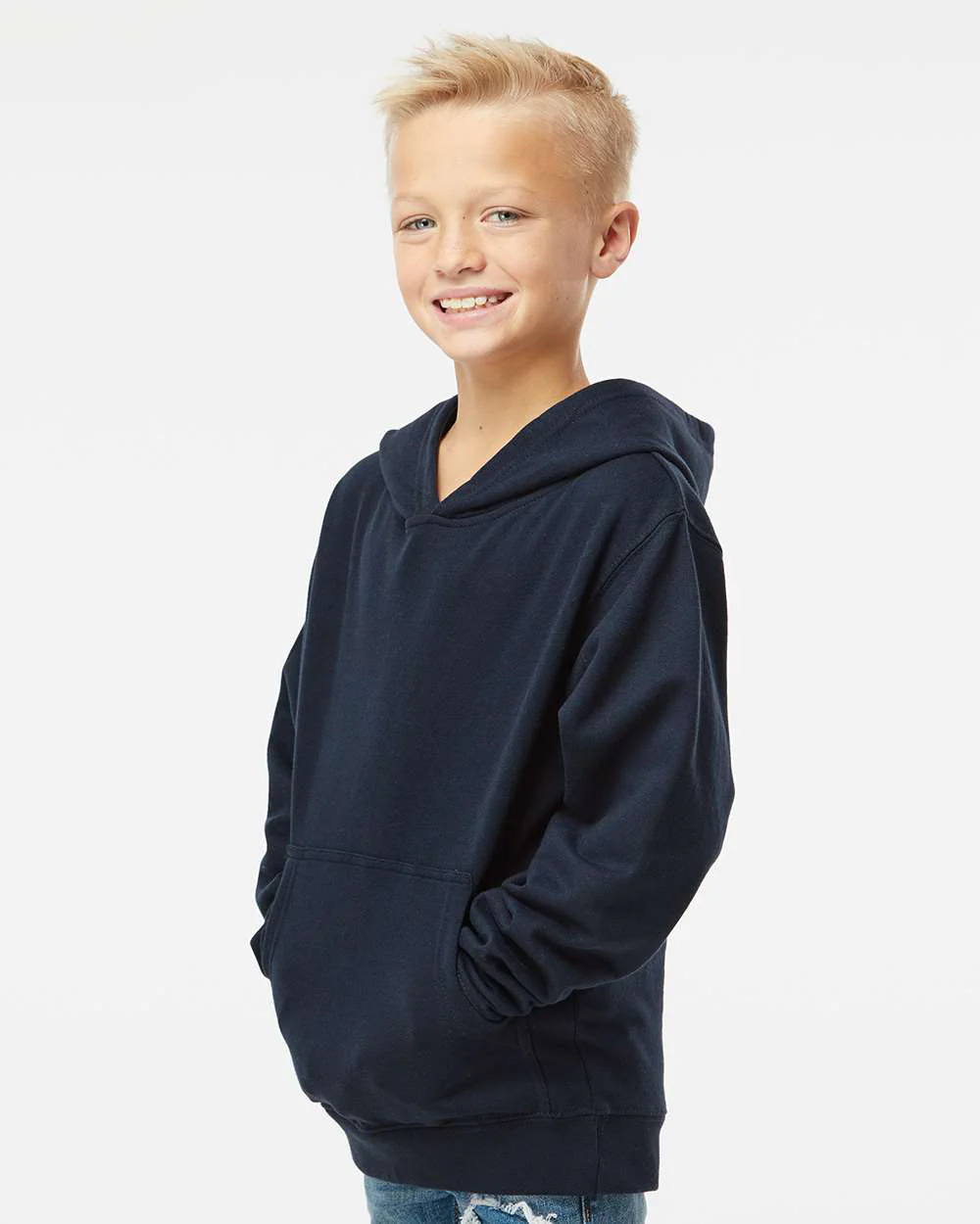 8.5oz. Youth Midweight Pullover Hood - Image 18