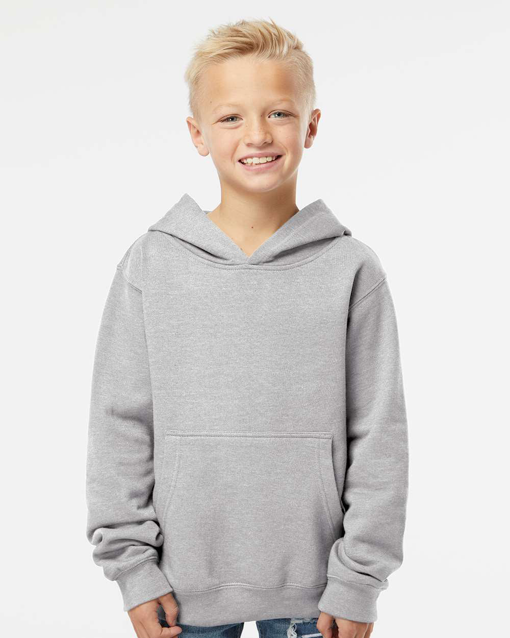 8.5oz. Youth Midweight Pullover Hood - Image 3