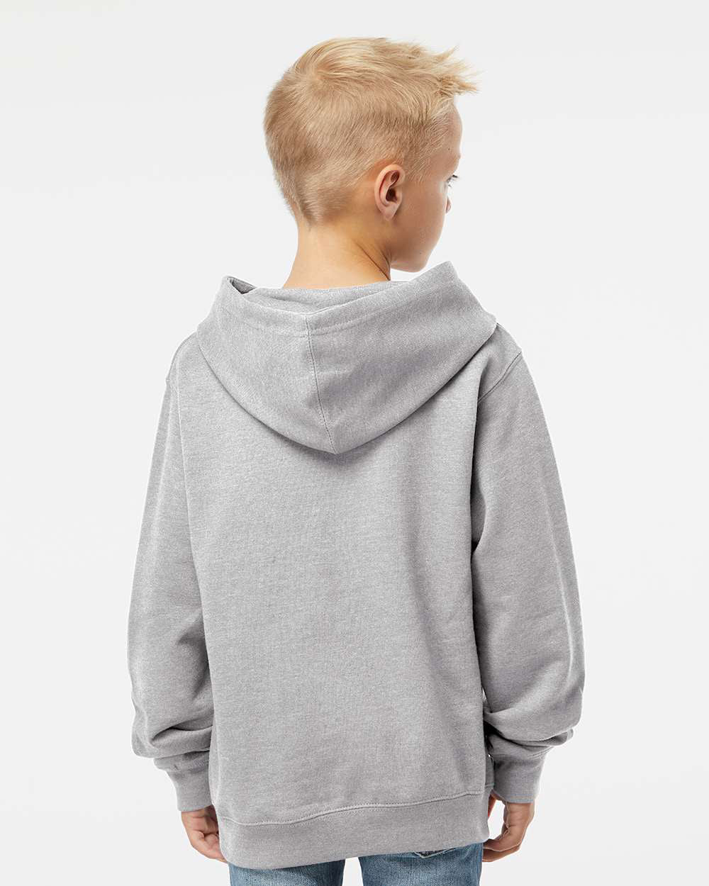 8.5oz. Youth Midweight Pullover Hood - Image 4