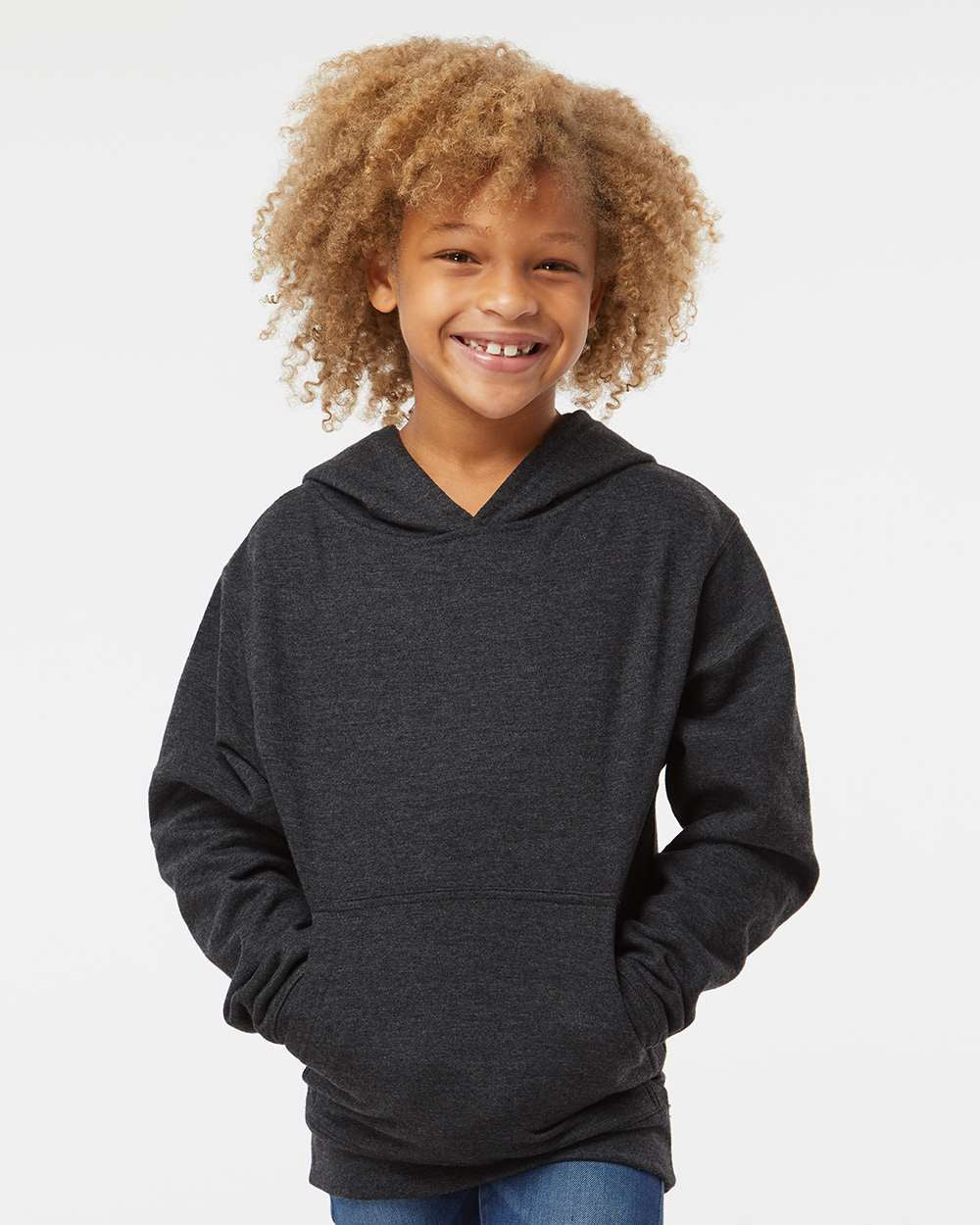 8.5oz. Youth Midweight Pullover Hood - Image 47