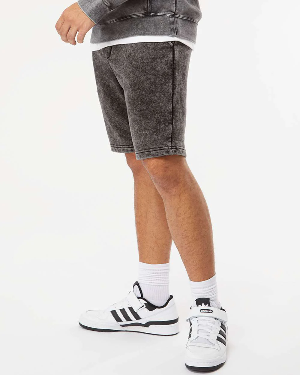 9oz. Mens Mineral Wash Short - Image 3