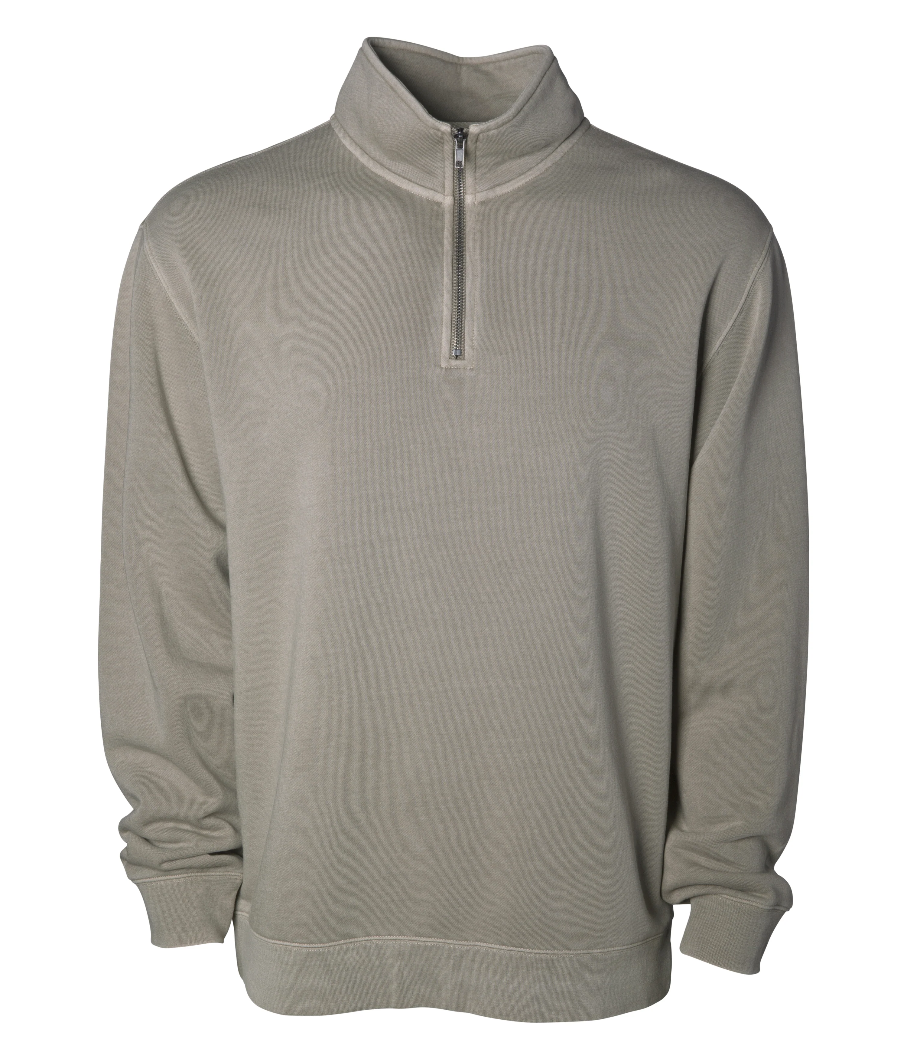 9oz. Unisex Midweight Pigment Dye Quarter Zip - Image 4