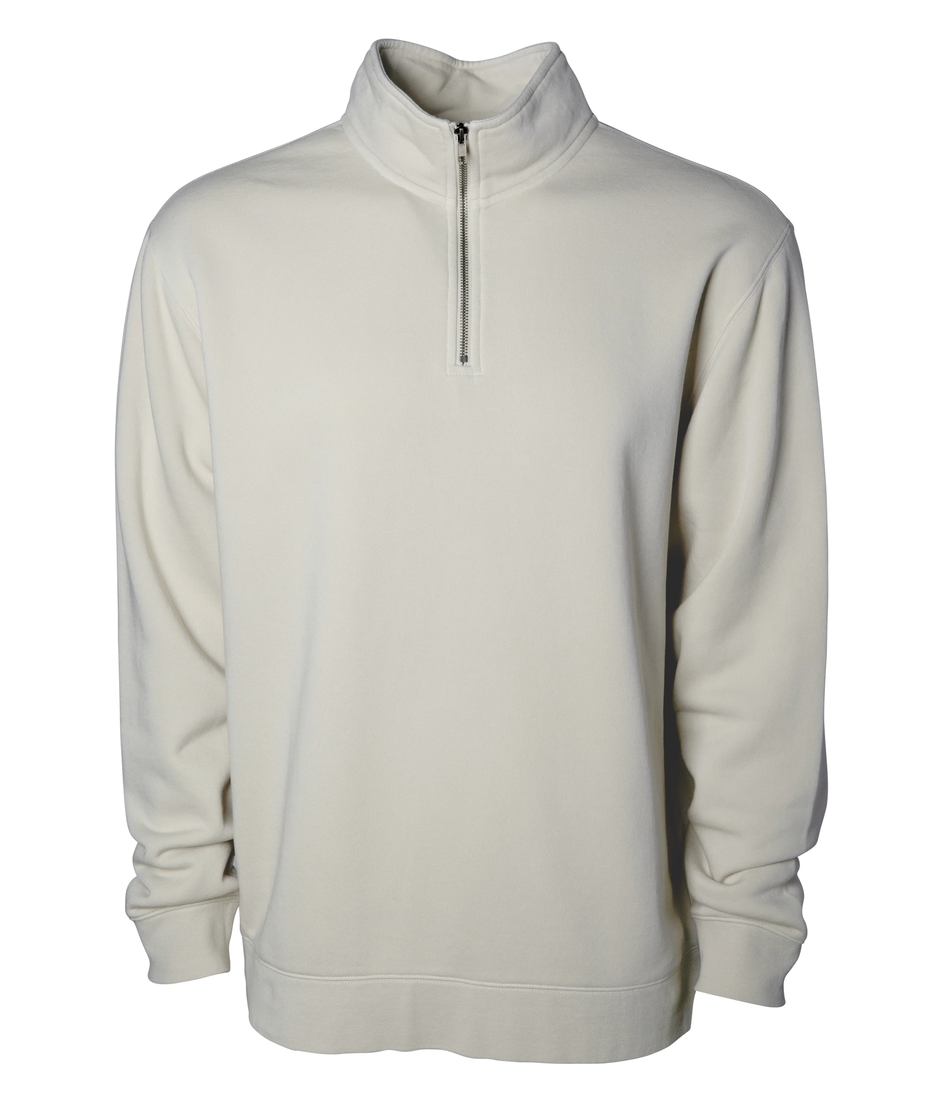 9oz. Unisex Midweight Pigment Dye Quarter Zip - Image 5