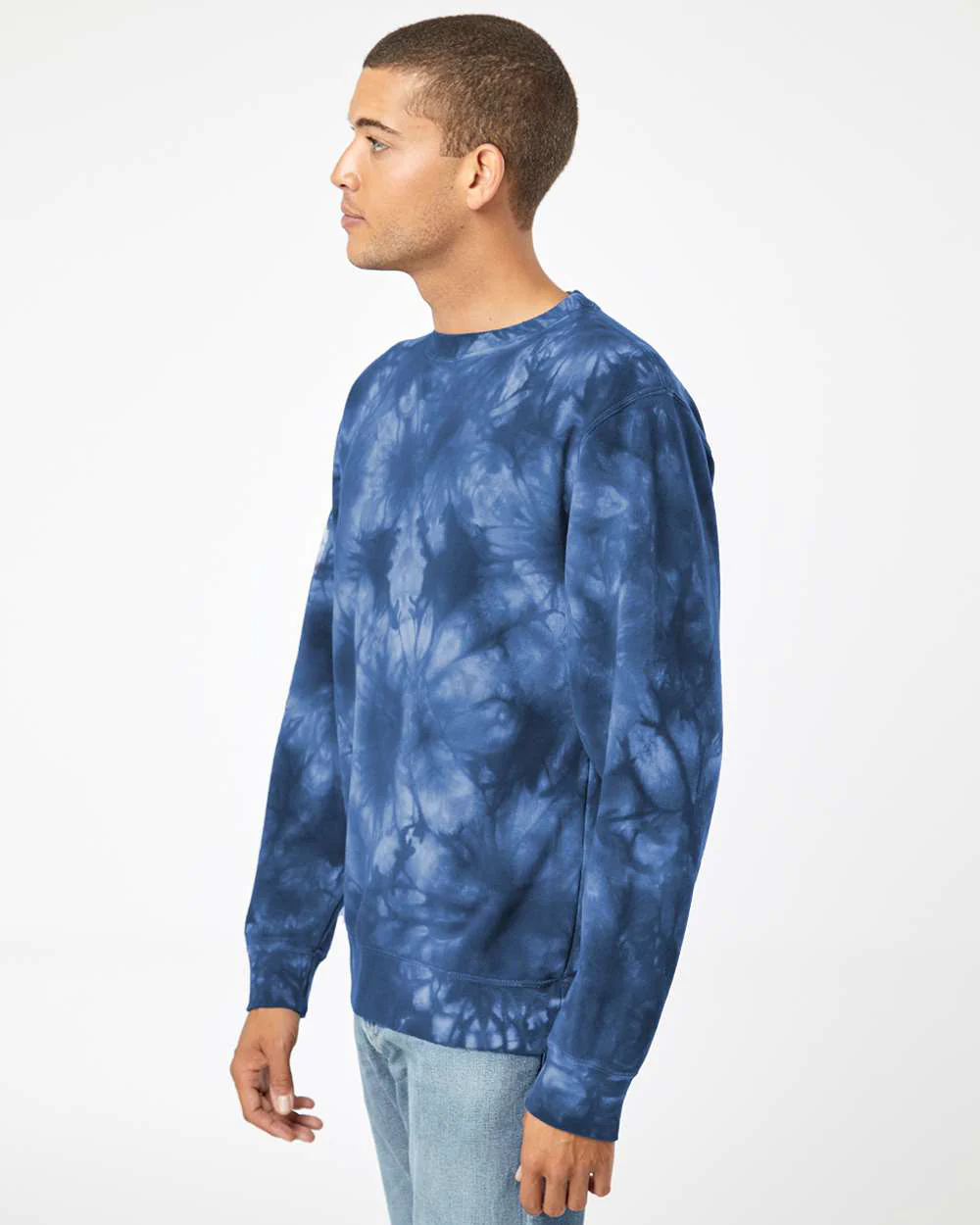 9oz. Unisex Midweight Tie Dye Crew - Image 3