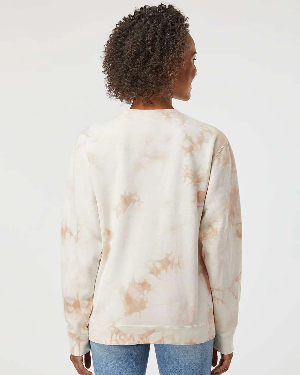 9oz. Unisex Midweight Tie Dye Crew - Image 36