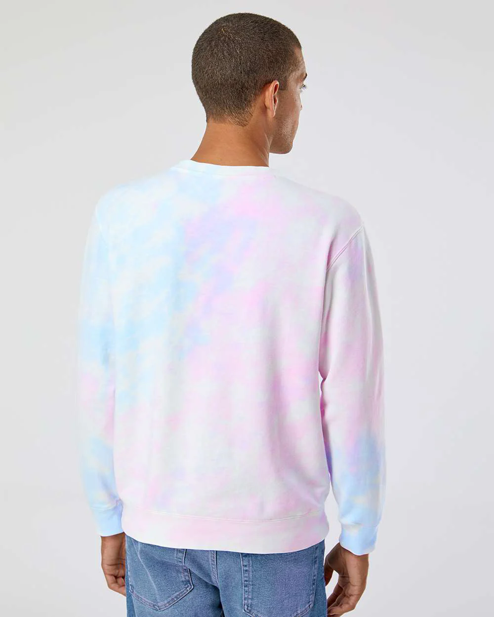 9oz. Unisex Midweight Tie Dye Crew - Image 39