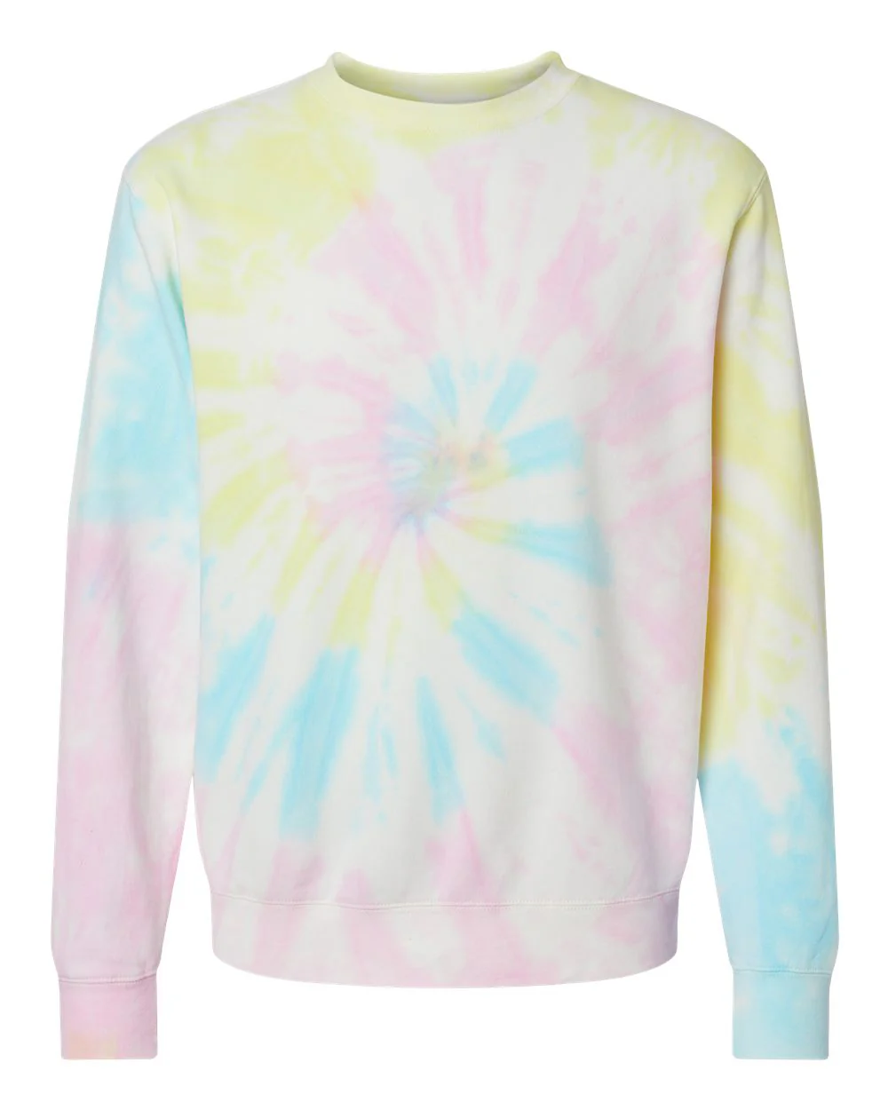 9oz. Unisex Midweight Tie Dye Crew - Image 43