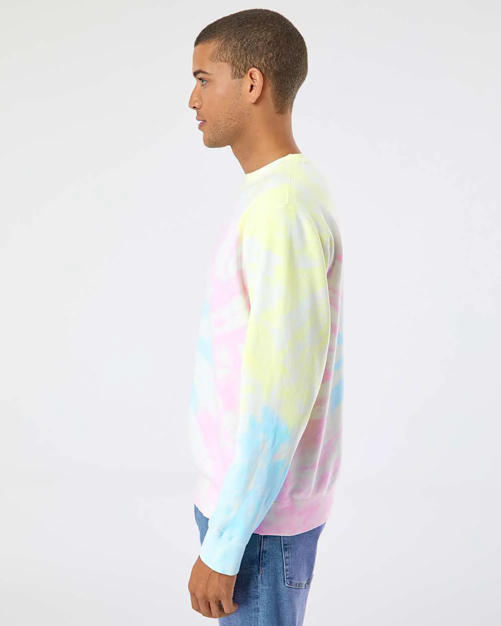 9oz. Unisex Midweight Tie Dye Crew - Image 47
