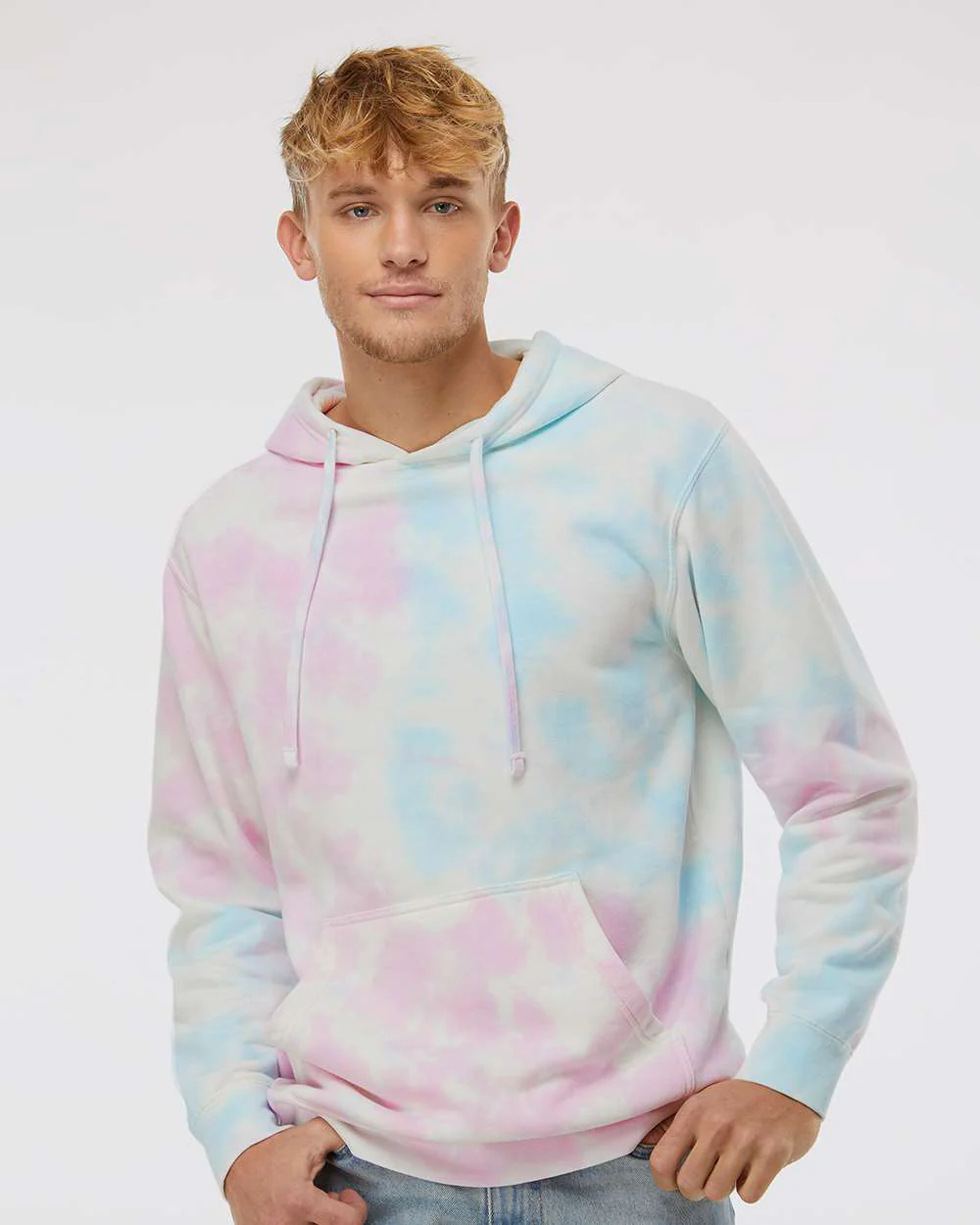 9oz. Unisex Midweight Tie Dye Pullover Hood - Image 16