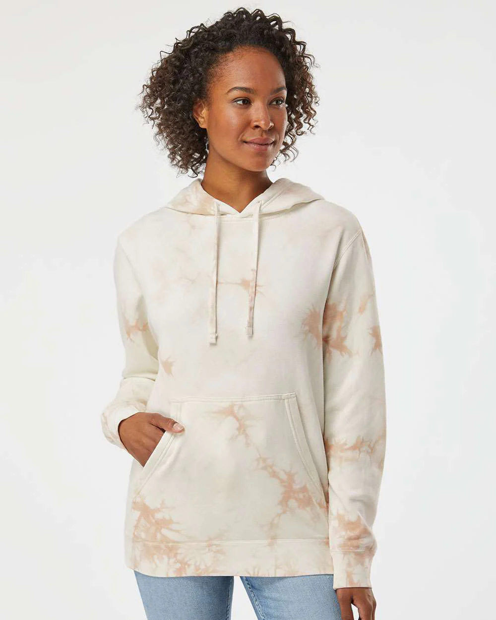 9oz. Unisex Midweight Tie Dye Pullover Hood - Image 22