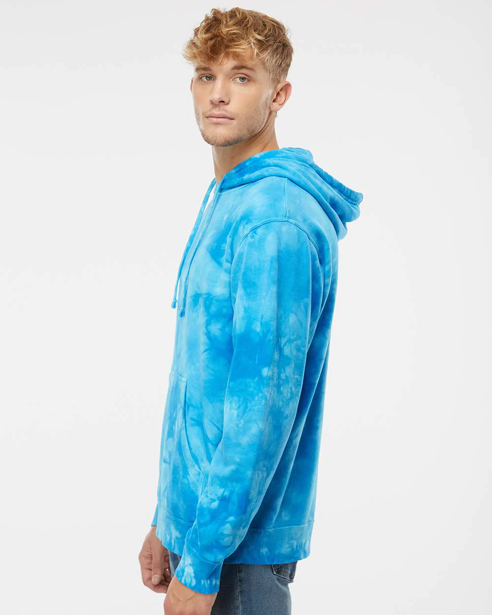 9oz. Unisex Midweight Tie Dye Pullover Hood - Image 3