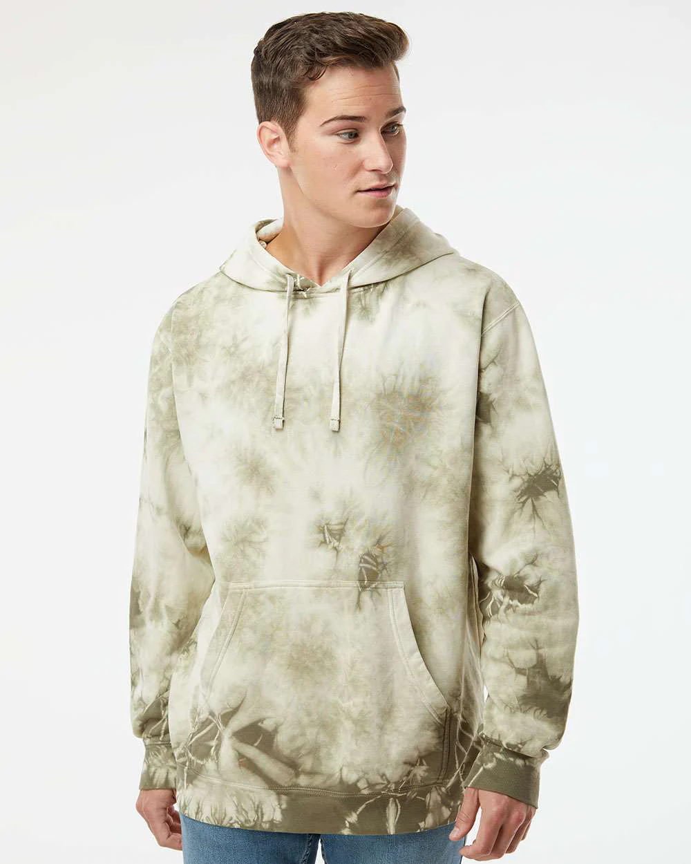 9oz. Unisex Midweight Tie Dye Pullover Hood - Image 34