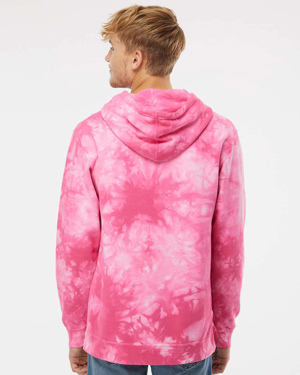 9oz. Unisex Midweight Tie Dye Pullover Hood - Image 42