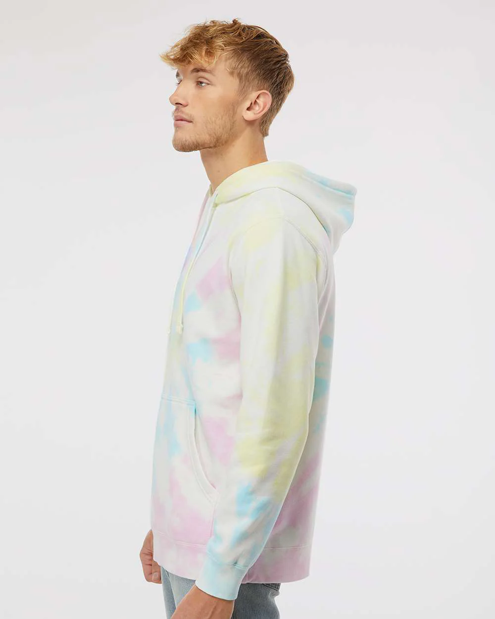 9oz. Unisex Midweight Tie Dye Pullover Hood - Image 47