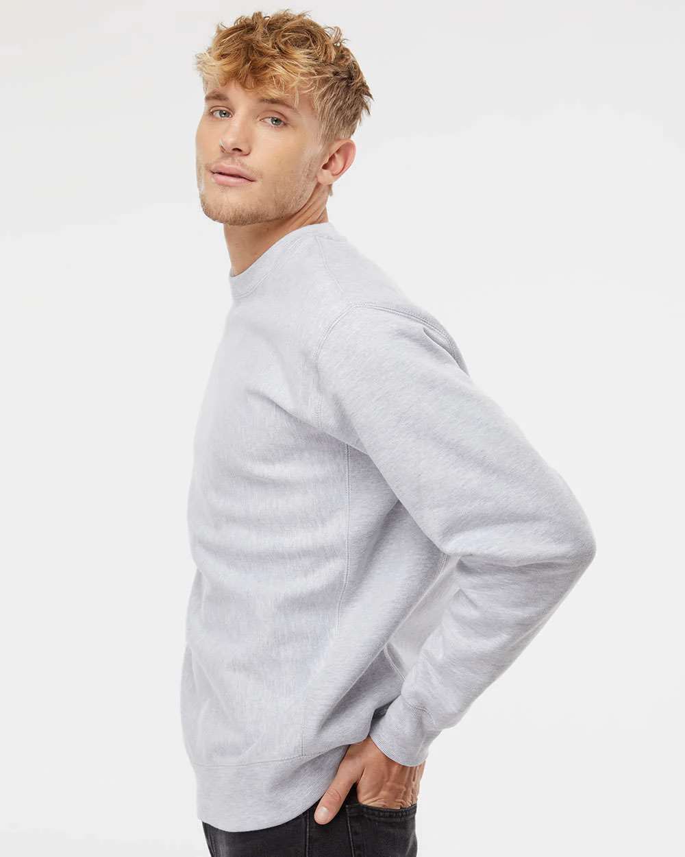 LEGEND 13.5oz/450gm Heavyweight Cross-Grain Crew - Image 3