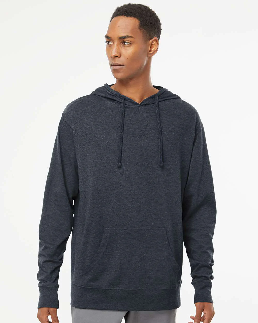 Lightweight Jersey Hooded Pullover - Image 9