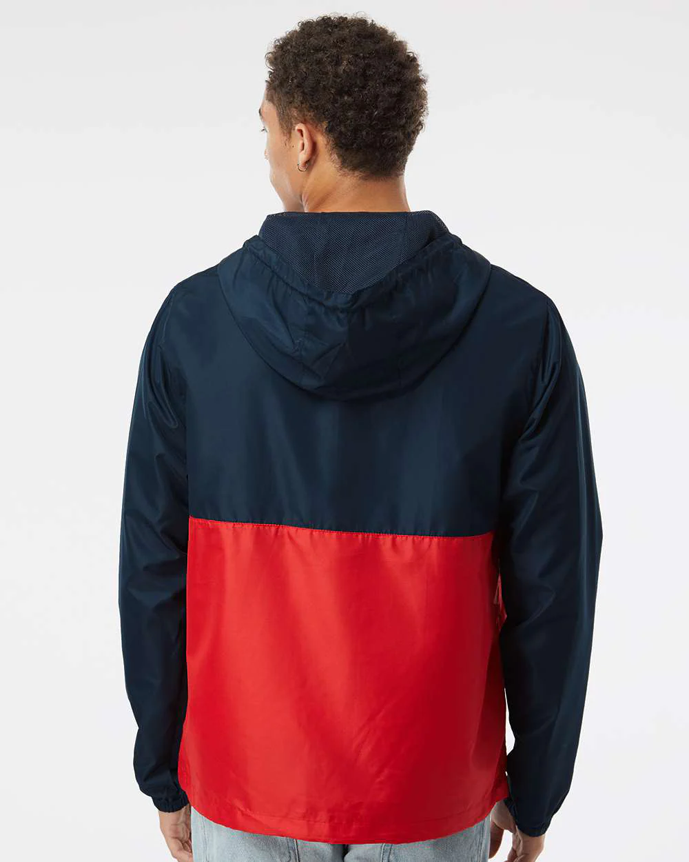 Lightweight Pullover Windbreaker Anorak Jacket - Image 12
