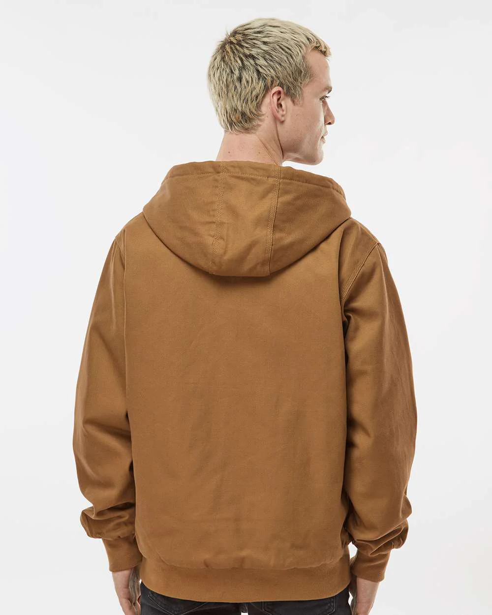 Men’s Insulated Canvas Workwear Jacket - Image 4