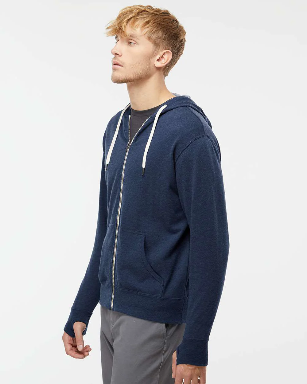 Unisex French Terry Zip Hood - Image 3