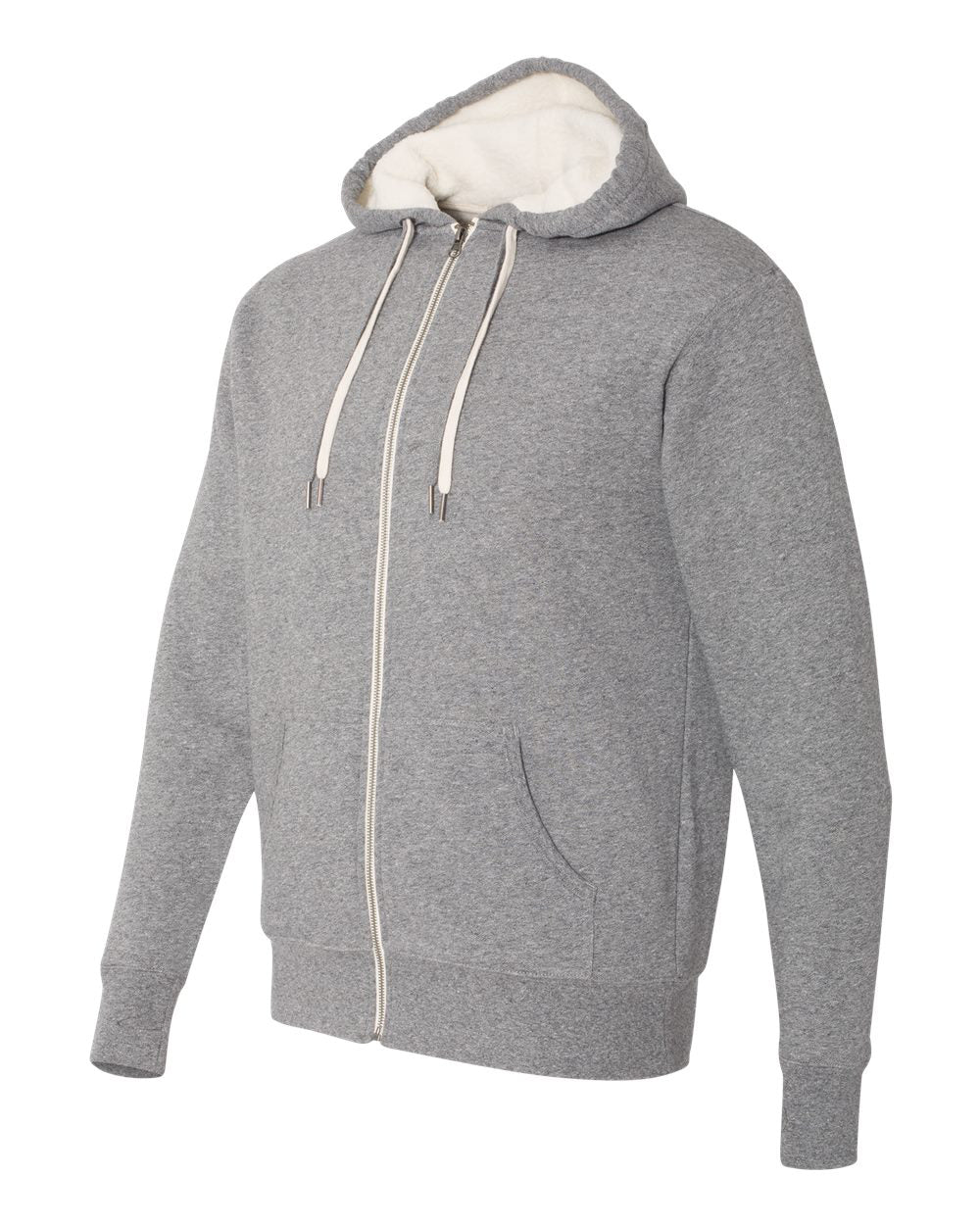 Unisex Heavyweight Sherpa Lined Zip Hood - Image 13