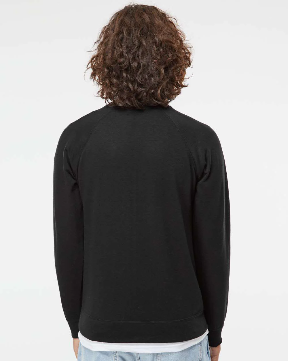 Unisex Lightweight Loopback Terry Crew - Image 12