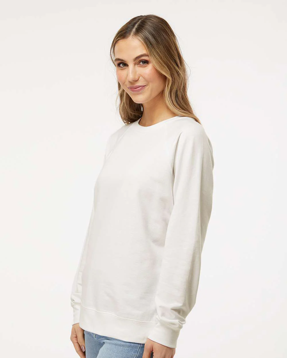 Unisex Lightweight Loopback Terry Crew - Image 53
