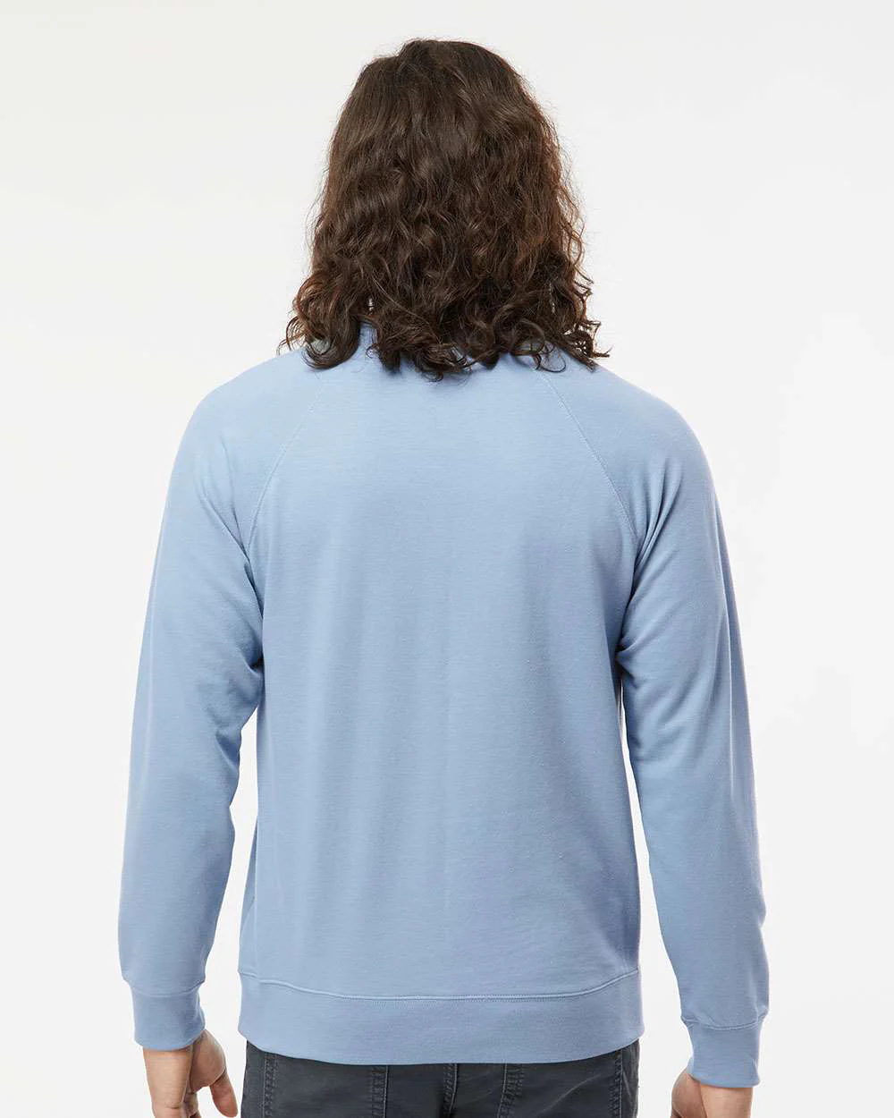 Unisex Lightweight Loopback Terry Crew - Image 60