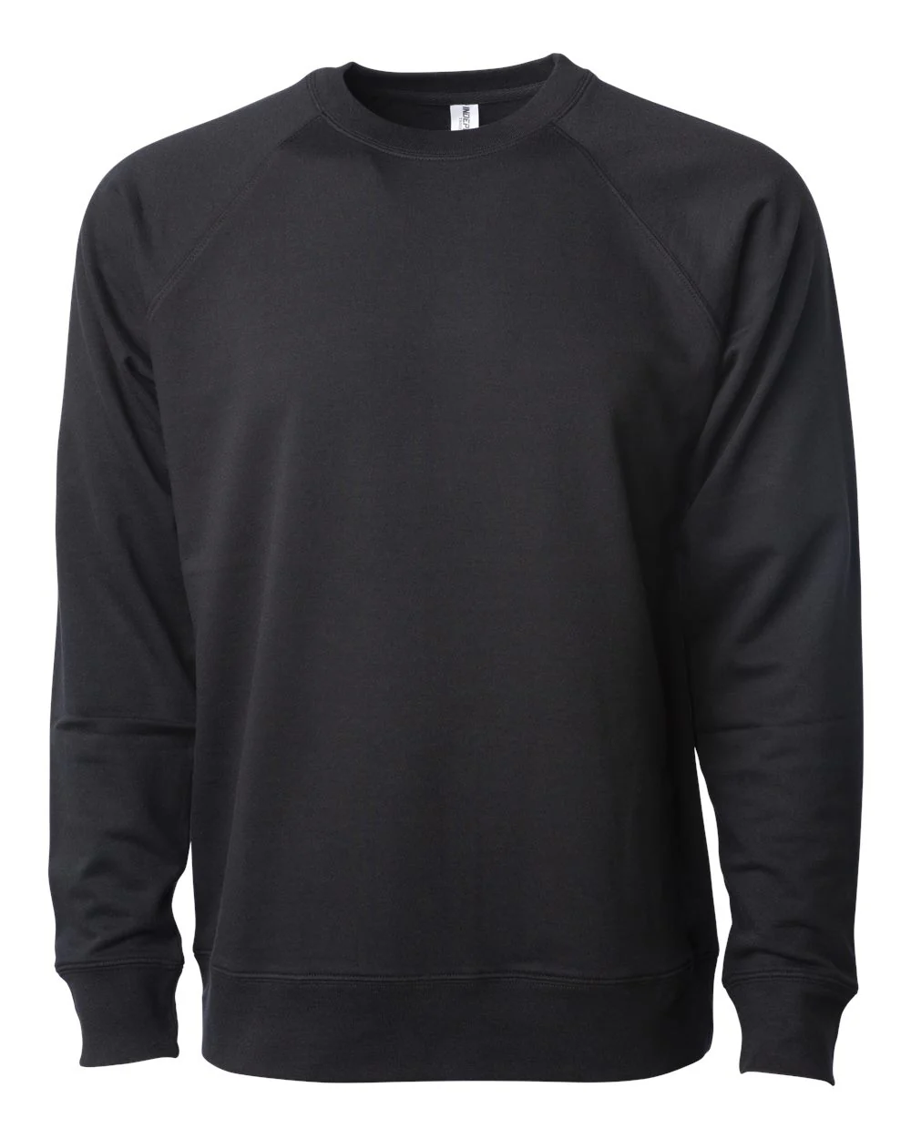 Unisex Lightweight Loopback Terry Crew - Image 7