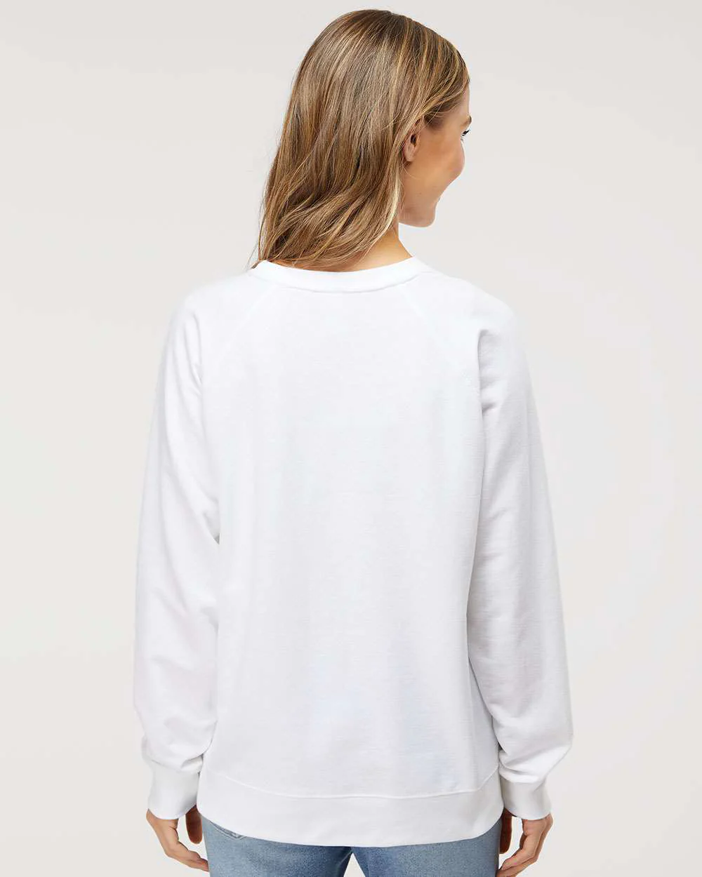 Unisex Lightweight Loopback Terry Crew - Image 72