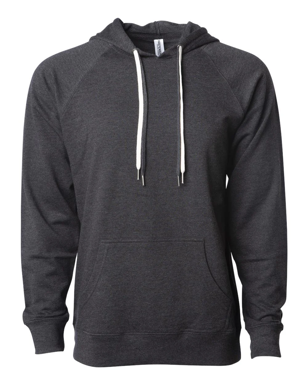 Unisex Lightweight Loopback Terry Hooded Pullover - Image 13