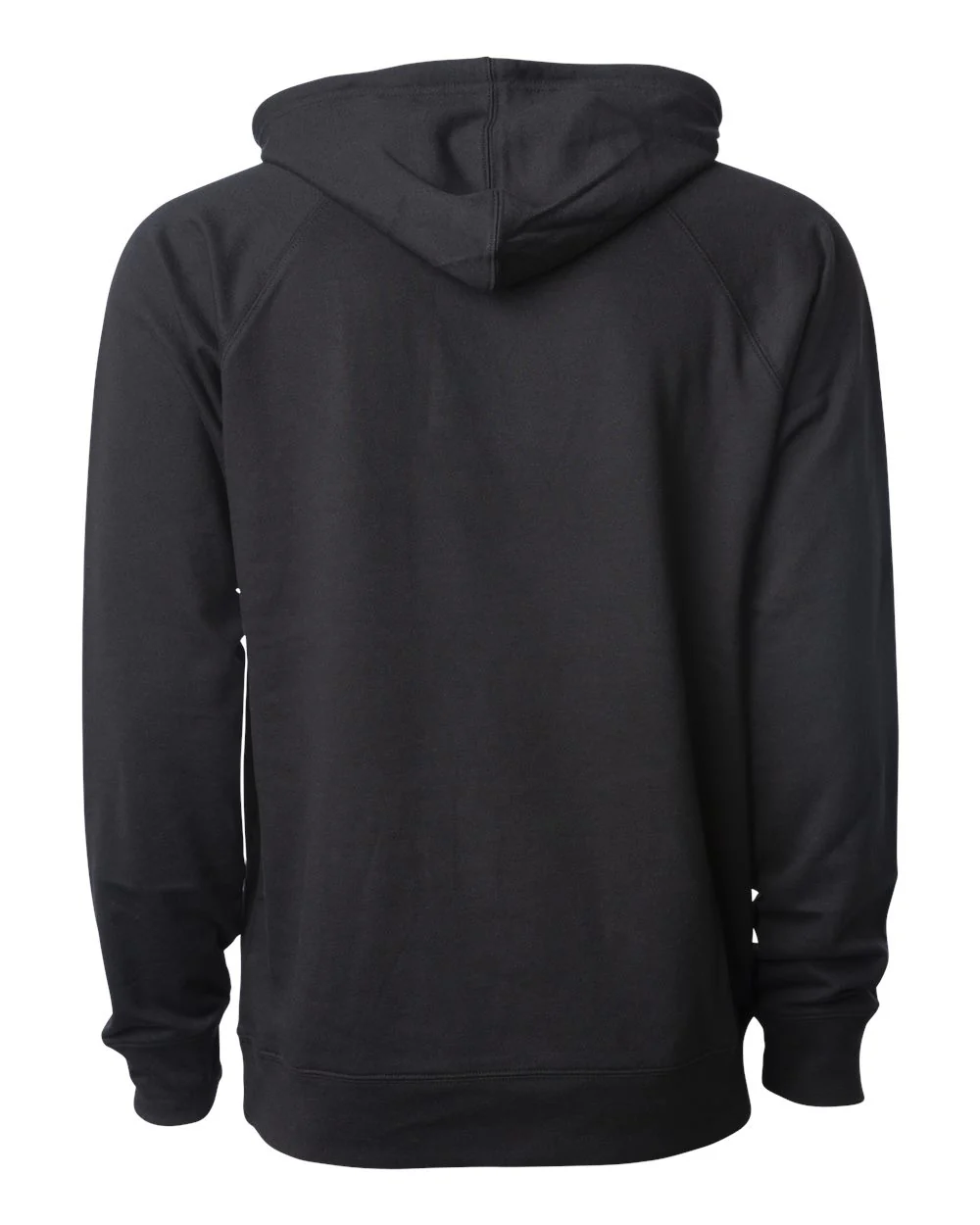Unisex Lightweight Loopback Terry Hooded Pullover - Image 21