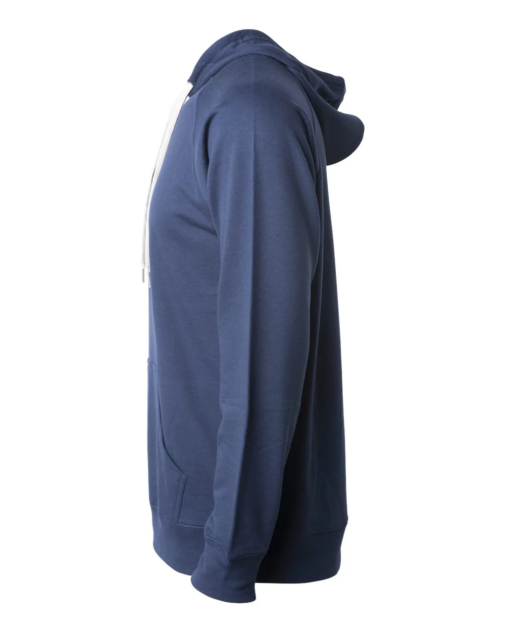 Unisex Lightweight Loopback Terry Hooded Pullover - Image 26