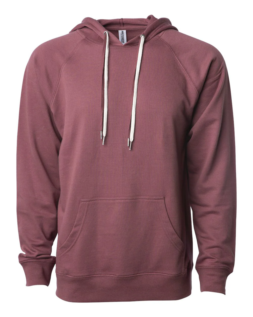Unisex Lightweight Loopback Terry Hooded Pullover - Image 31