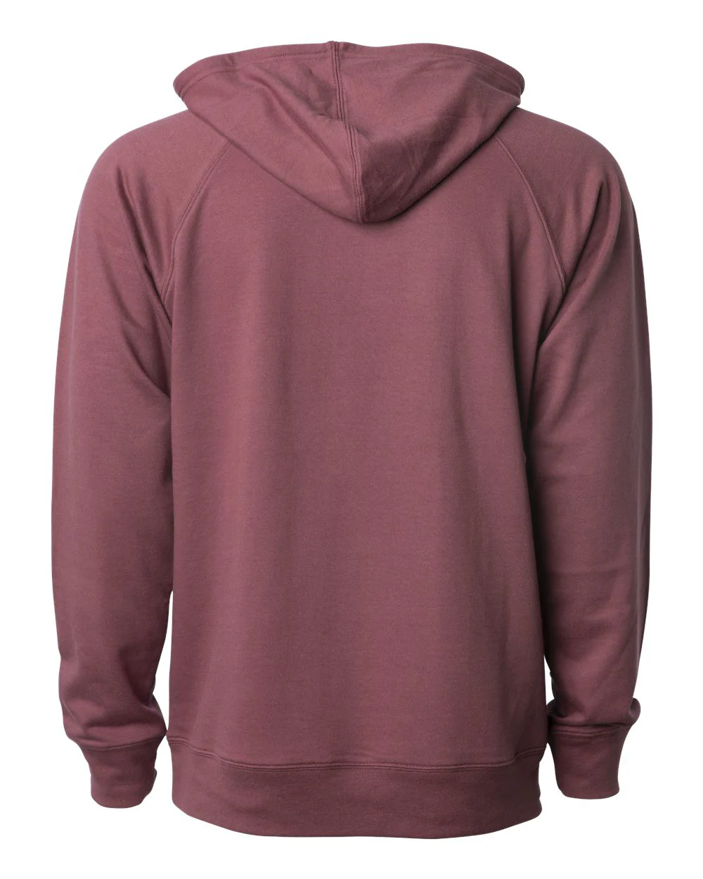 Unisex Lightweight Loopback Terry Hooded Pullover - Image 33