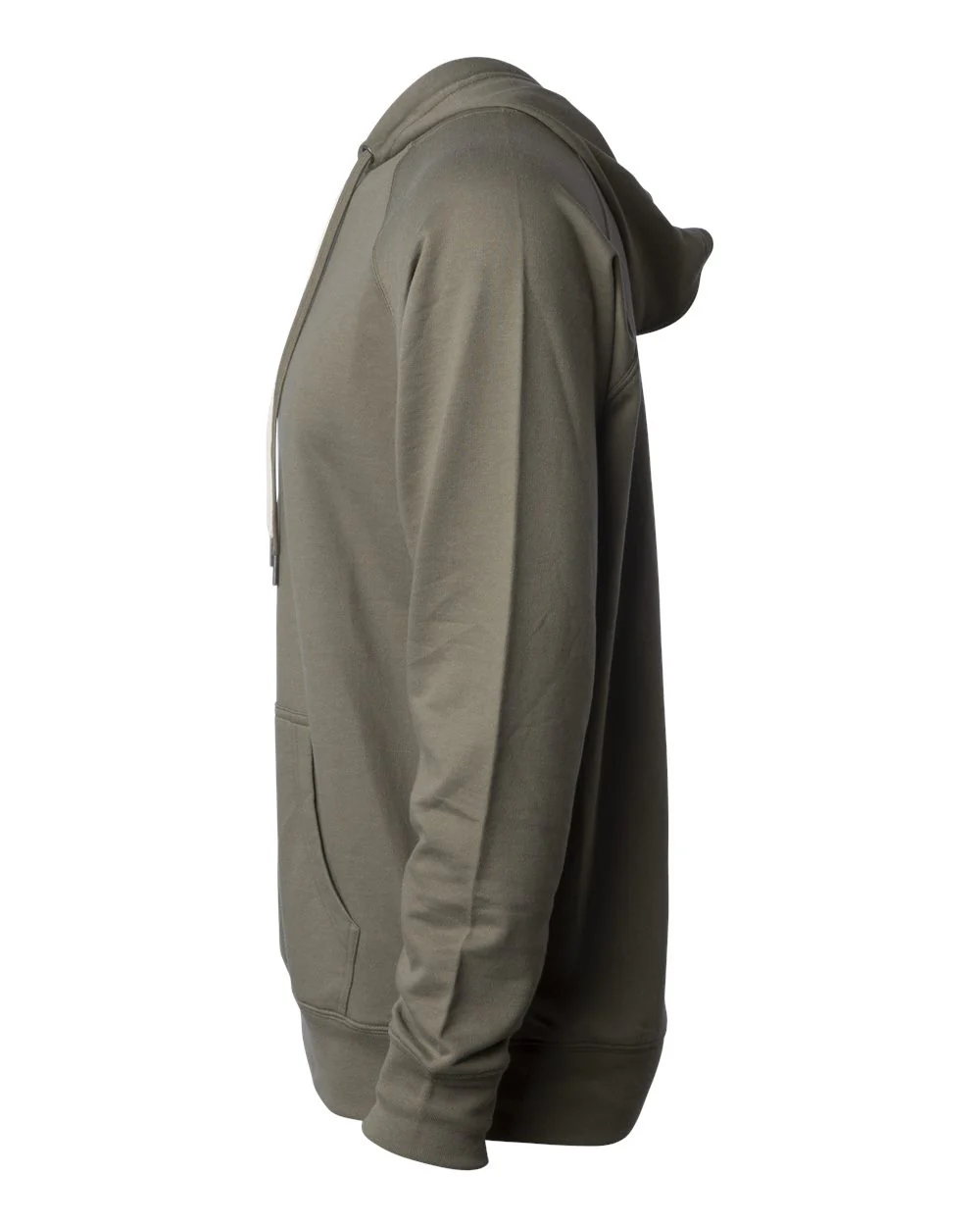 Unisex Lightweight Loopback Terry Hooded Pullover - Image 5