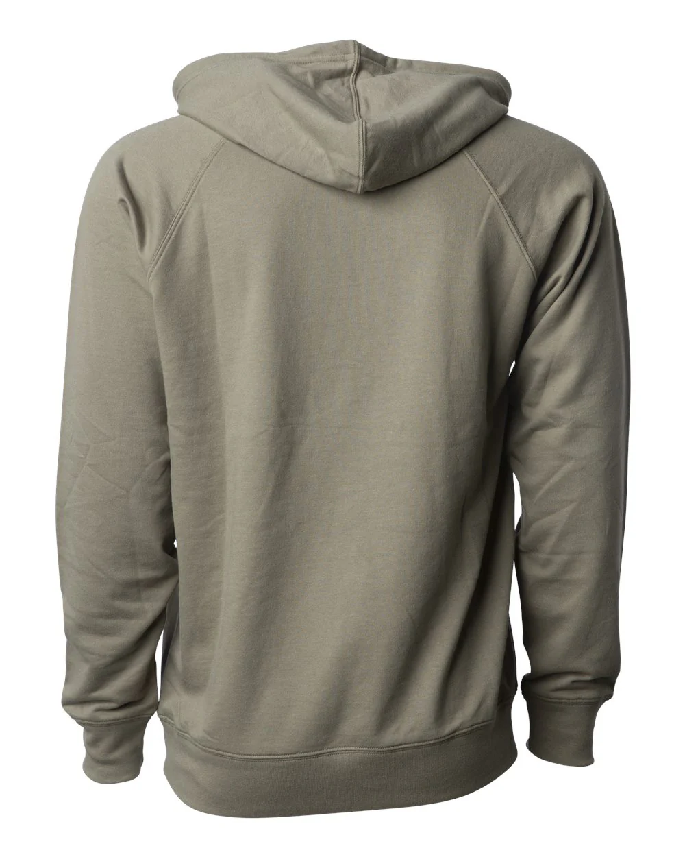Unisex Lightweight Loopback Terry Hooded Pullover - Image 6