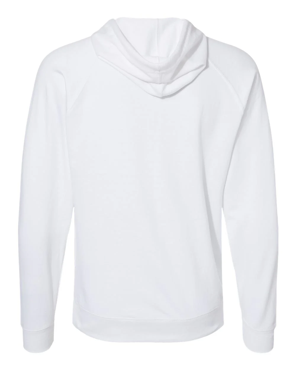 Unisex Lightweight Loopback Terry Hooded Pullover - Image 69