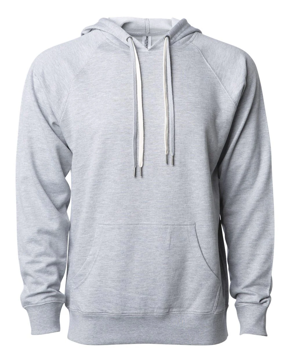 Unisex Lightweight Loopback Terry Hooded Pullover - Image 7