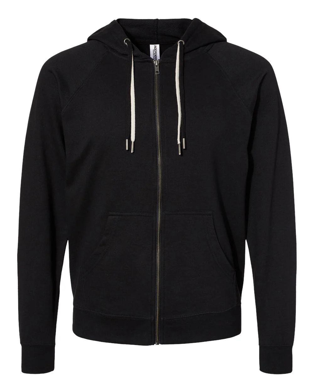 Unisex Lightweight Loopback Terry Zip Hood - Image 16