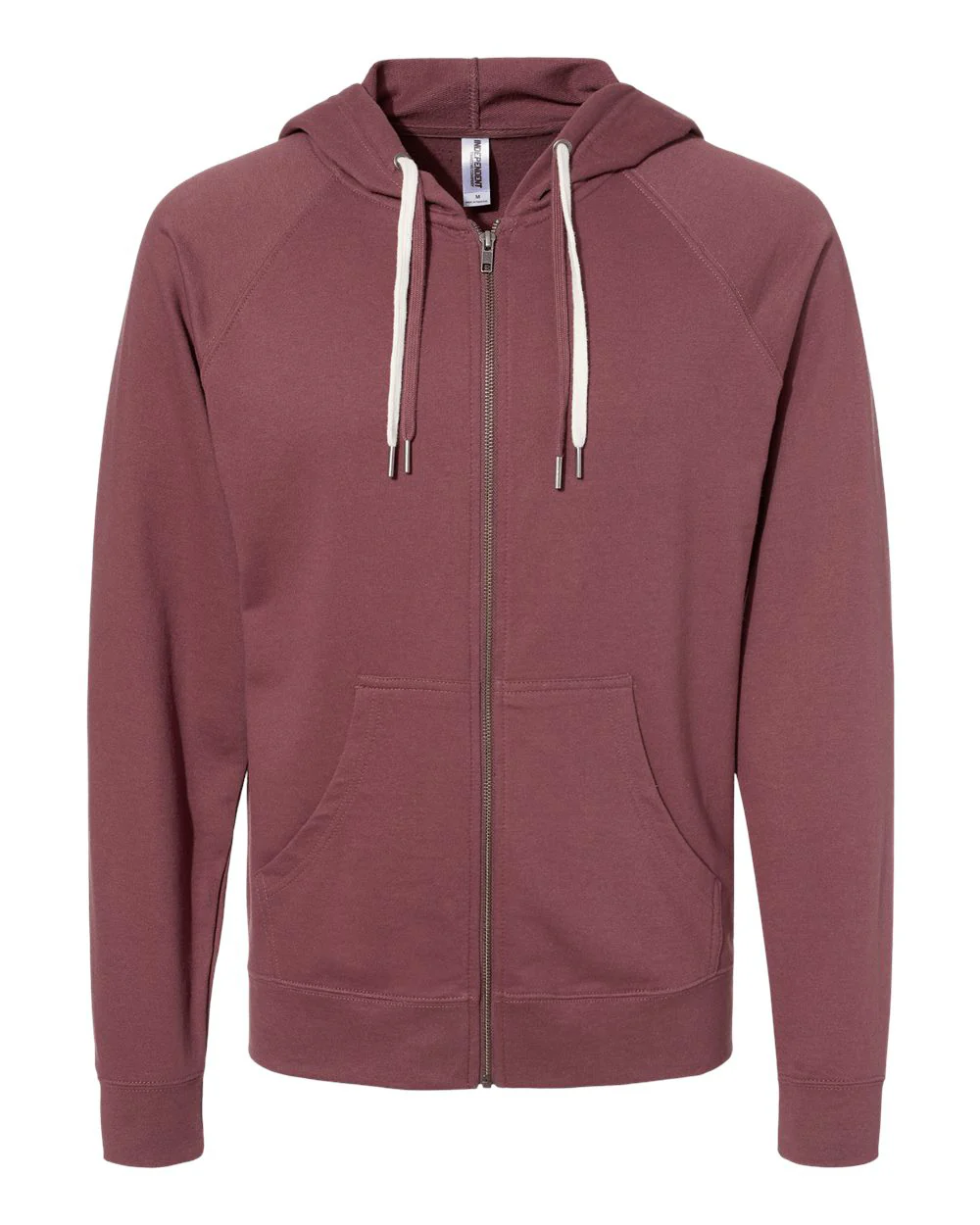 Unisex Lightweight Loopback Terry Zip Hood - Image 28