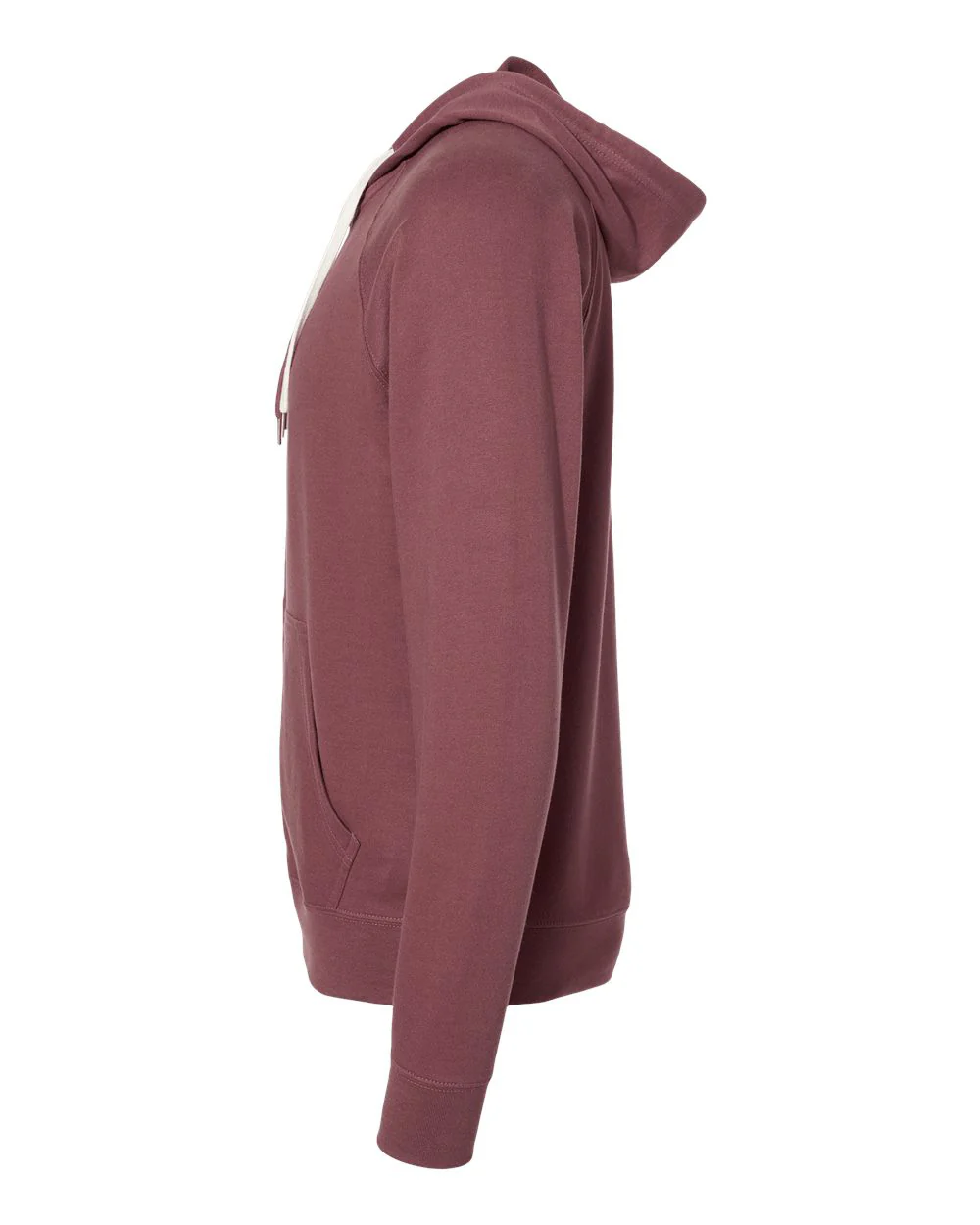 Unisex Lightweight Loopback Terry Zip Hood - Image 29